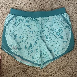 Under Armour Aqua Teal Splash Performance Shorts